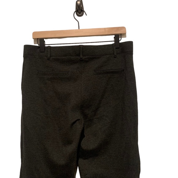 Betabrand Yoga Dress Pants Straight Leg Charcoal Gray petite - Picture 5 of 8